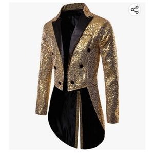 Sequin Tuxedo Tails Jacket - Rocky Horror Columbia